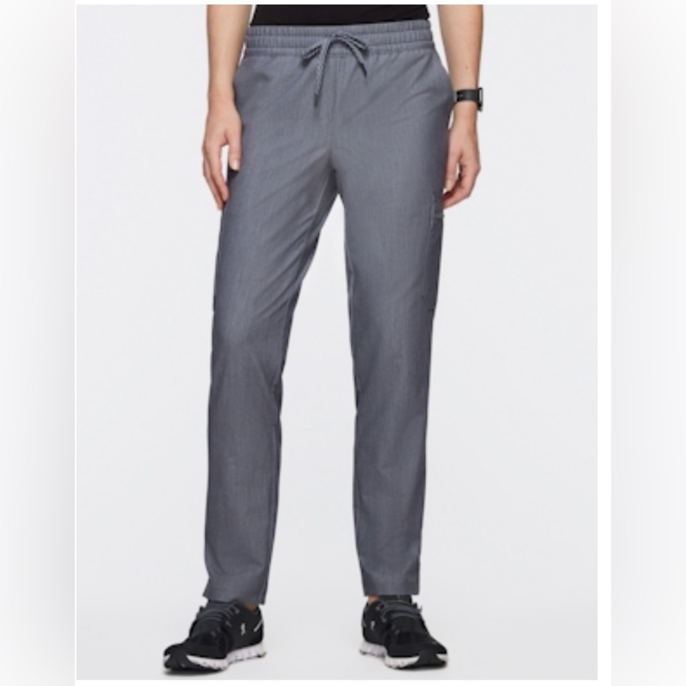 NWT Women’s 7 Pocket Scrub Pant Heather Gray